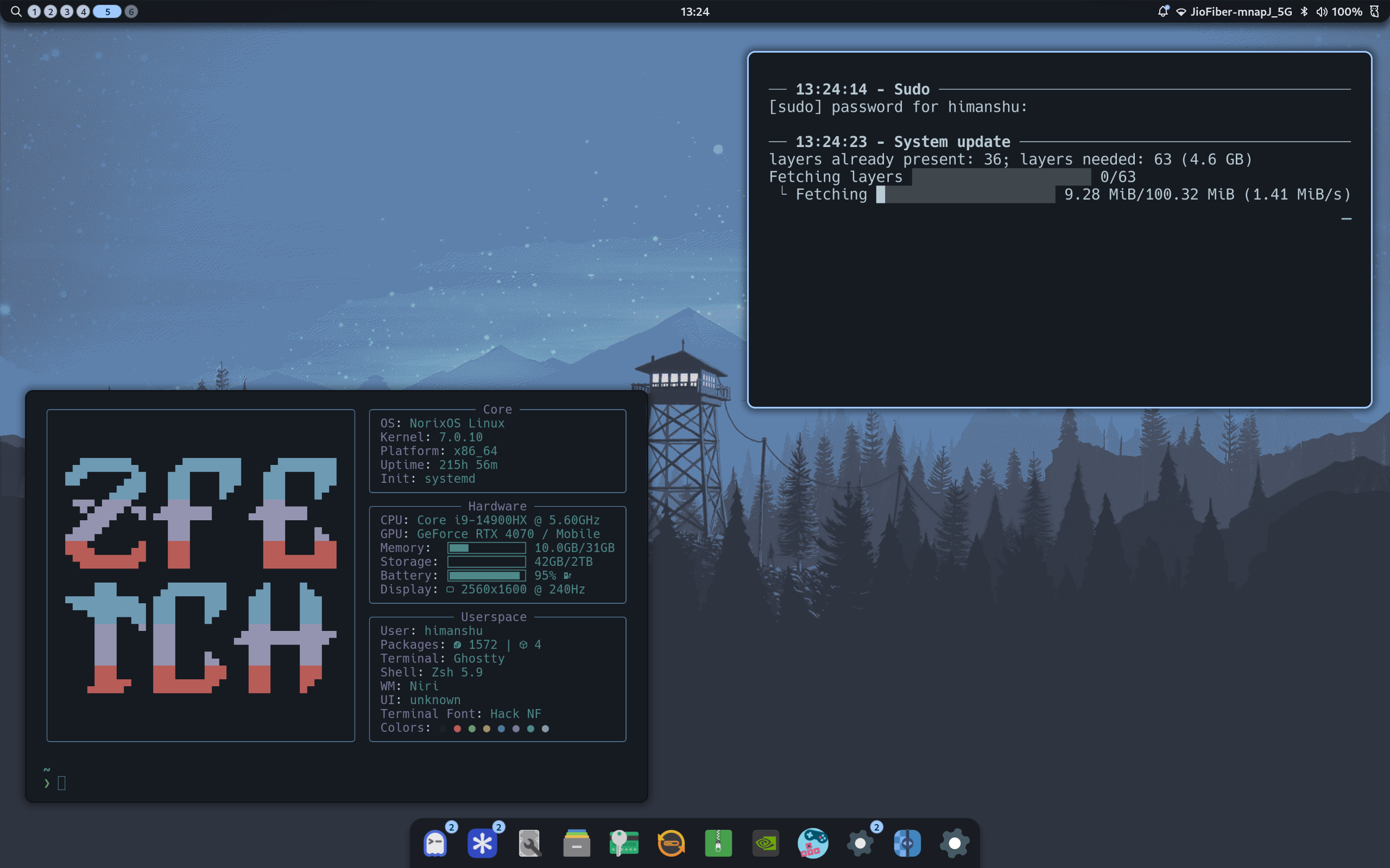 Norix-OS desktop preview